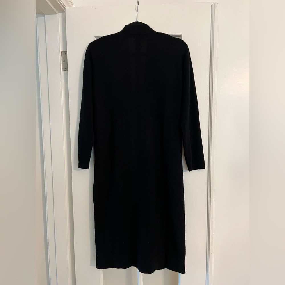 Quince Black Cashmere Cardigan - Picture 3 of 6
